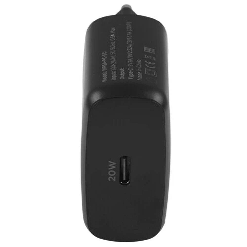 Cablexpert зарядное устройство 20Вт GaN, 3А, QC4.0/PD, 1xType-C, черный, пакет (MP3A-PC-60)
