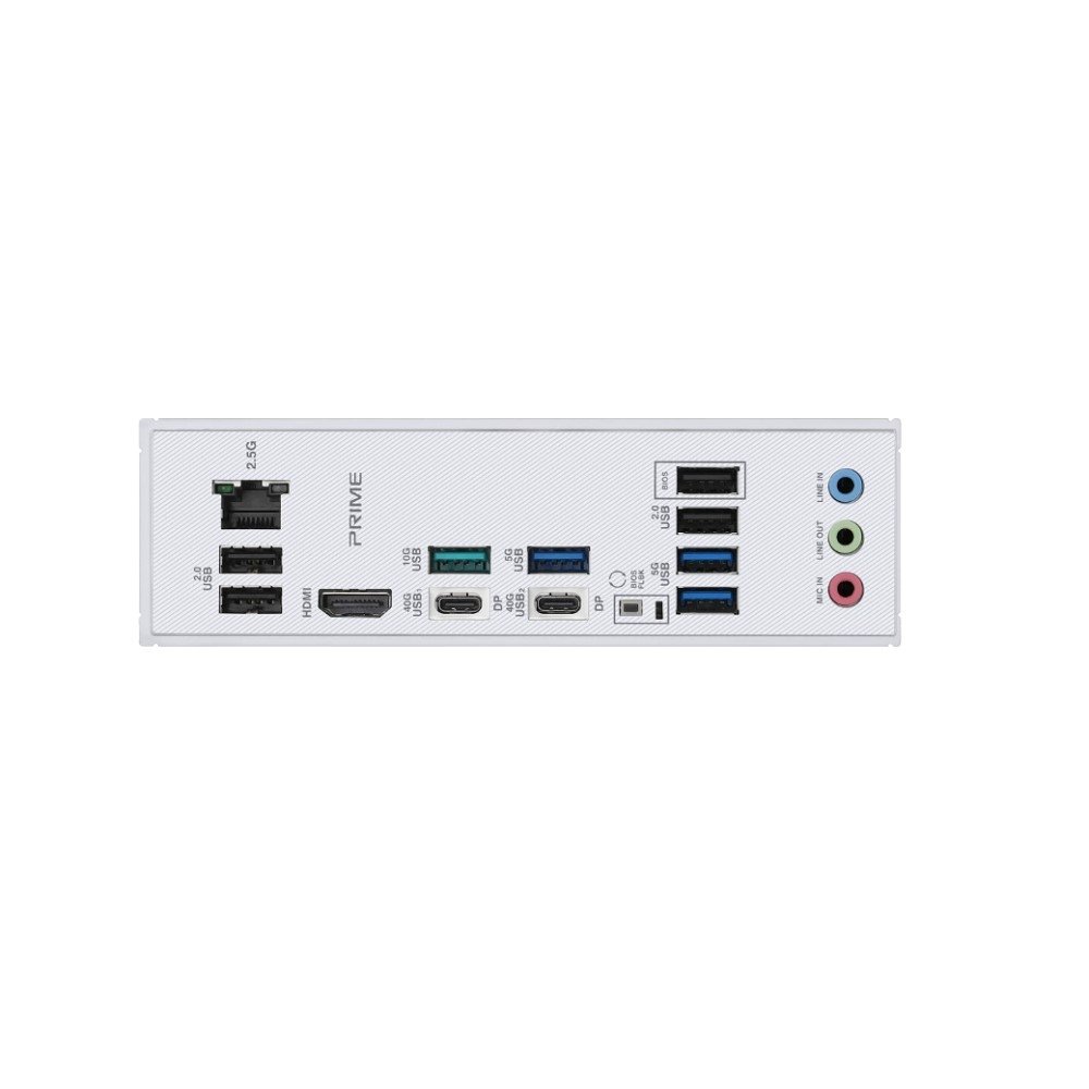 ASUS PRIME X870-P (Socket AM5, ATX, 4xDDR5(192GB), HDMI, 1xPCIe 5.0x16/2xPCIe 4.0x16/1xLAN (2.5GbE), 2xSATA 6Gb/s, 4xM.2, 2xUSB4 Type-C, 4xUSB 3.2, 4xUSB 2.0)