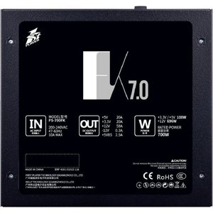 1STPLAYER Блок питания FK 700W / ATX 2.4, APFC, 120mm fan / PS-700FK