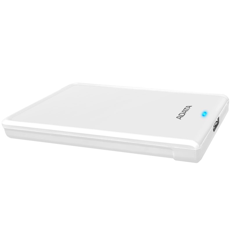 Внешний жесткий диск/ Portable HDD 2TB ADATA HV620S (White), USB 3.2 Gen1, 115x78x11.5mm, 152g /3 года/, AHV620S-2TU31-CWH