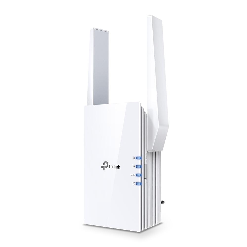 TP-Link RE605X Усилитель сигнала Wi-Fi AX1800, 2,4/5 ГГц, до 1775 Мбит/с, 1x1 Гбит/с
