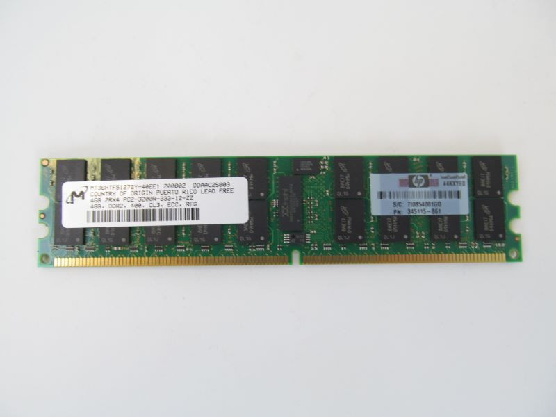 413388-001 Модуль памяти 4Gb HP 400MHz PC2-3200R DDR2 SDRAM DIMM Reg. 1.5V (NC)
