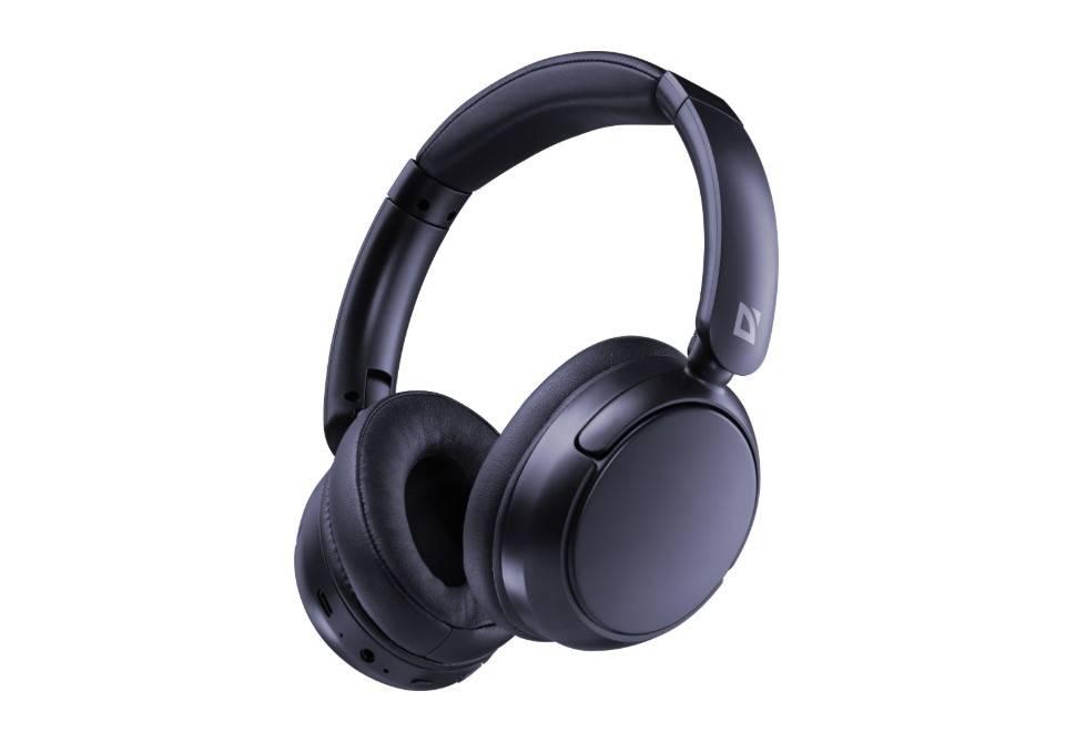 Defender Беспроводная гарнитура FreeMotion B405 черный, ANC, Bluetooth., 63405