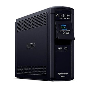 ИБП CyberPower CP1600EPFCLCD {Line-Interactive, Tower, 1600VA/1000W USB/RS-232/RJ11/45/USB/SNMPslot  charger A/С (6 EURO) 12В/9 Ач х 2  NEW}