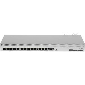 MikroTik RB1100DX4 Dude Edition Маршрутизатор проводной, в стойку, 13x 1G Ethernet, 2x SATA3, 2x M.2, 60Gb SSD, RB1100Dx4
