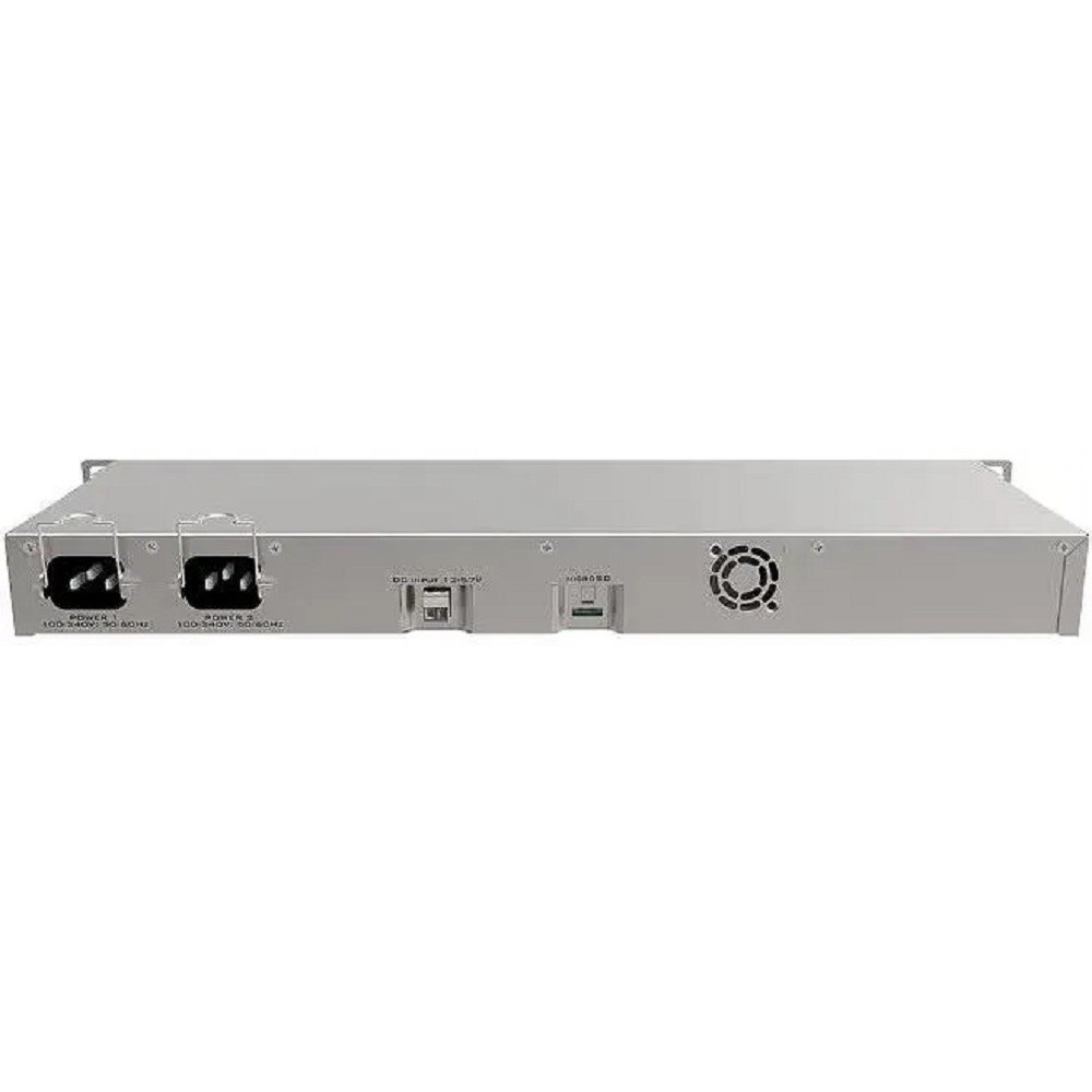 MikroTik RB1100DX4 Dude Edition Маршрутизатор проводной, в стойку, 13x 1G Ethernet, 2x SATA3, 2x M.2, 60Gb SSD, RB1100Dx4