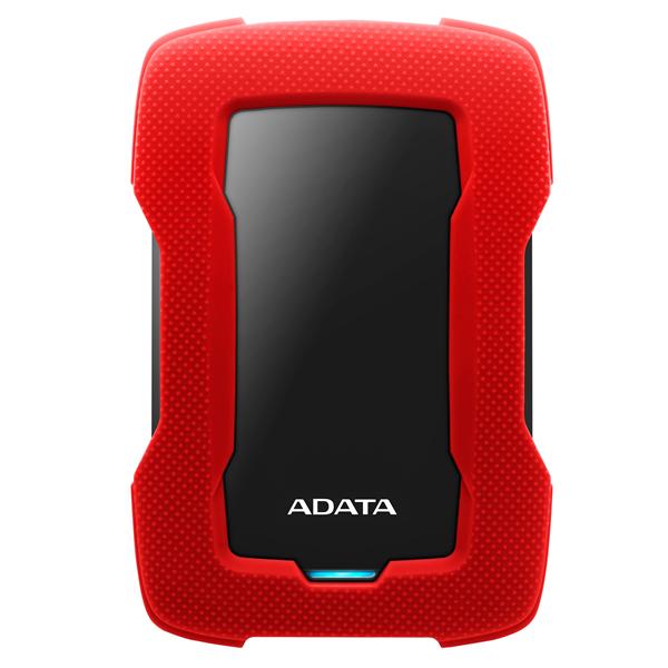 Внешний накопитель External HDD ADATA 1TB USB 3.2 Gen 1 (USB 5Gbps) COLOR BOX red, AHD330-1TU31-CRD