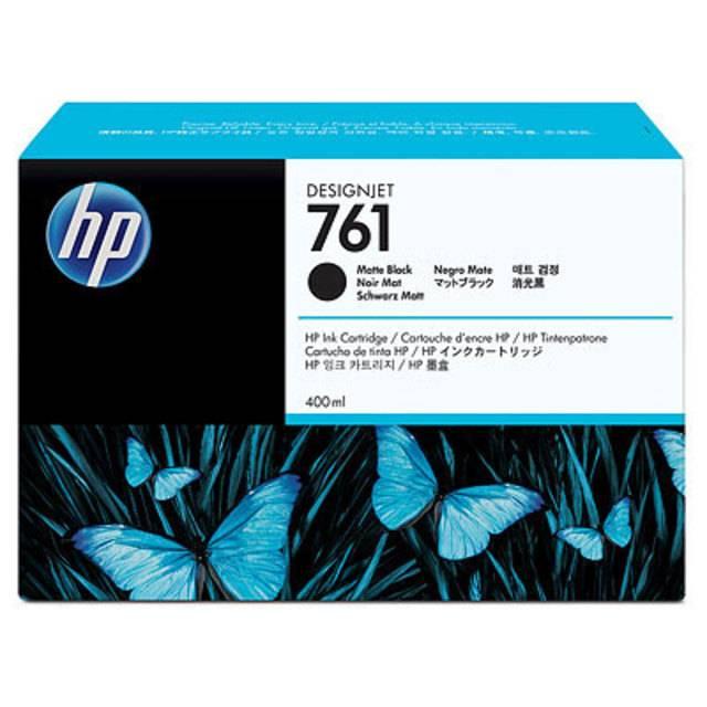 Картридж HP 761 струйный черный матовый (400 мл), CM991A