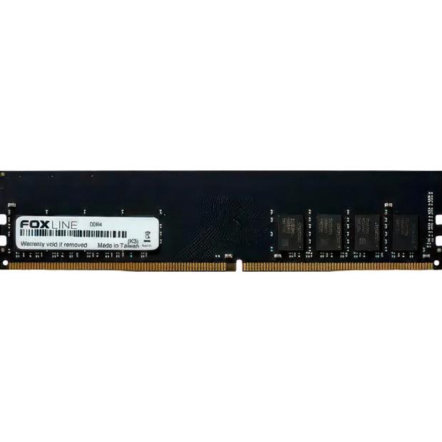 Память оперативная/ Foxline DIMM 8GB 3200 DDR4 ECC CL22 (1Gb*8), FL3200D4EU22-8G