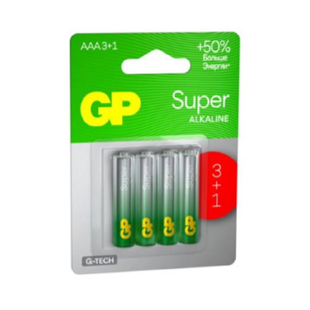 GP 24AA213/1-2CRSBC4 40/320 Super Alkaline G-Tech (4 шт. в уп-ке), 4891199226304