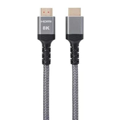 iOpen ACG859A-2.0 Кабель интерфейсный HDMI-HDMI 19M/M,ver. 2.1 8KX60Hz (Econom) оплетка 2m