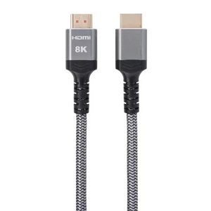iOpen ACG859A-2.0 Кабель интерфейсный HDMI-HDMI 19M/M,ver. 2.1 8KX60Hz (Econom) оплетка 2m