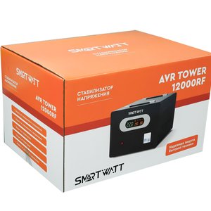 Напольный стабилизатор напряжения SMARTWATT AVR TOWER 12000RF, 4512020370001