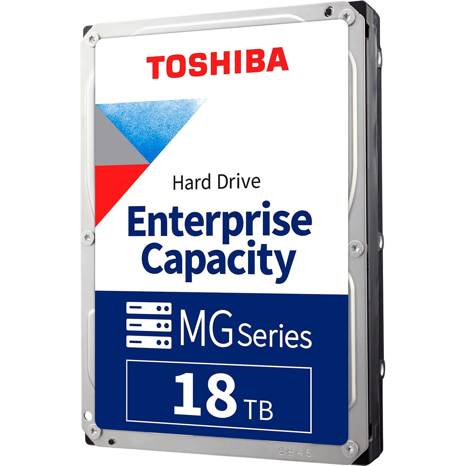 Жесткий диск/ HDD Toshiba SATA 18TB 3.5" 6.0 Gbit/s 7200 rpm 512Mb  OFFICIAL RECERTIFIED 1 year warranty (replacement MG09ACA18TE, ST18000NM000J, ST18000NM003D), MD09ACA18TR