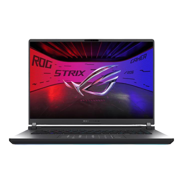 Ноутбук/ ASUS ROG Strix G16 G615JMR-TS414 16"(2560x1600 IPS (матовый))/Intel Core i7 14650HX(2.2Ghz)/16384Mb/512PCISSDGb/noDVD/Ext:NVIDIA GeForce RTX 5060(8192Mb)/Cam/BT/WiFi/90WHr/war 1y/2.65kg/Eclipse Gray/DOS, 90NR0LB1-M00KA0