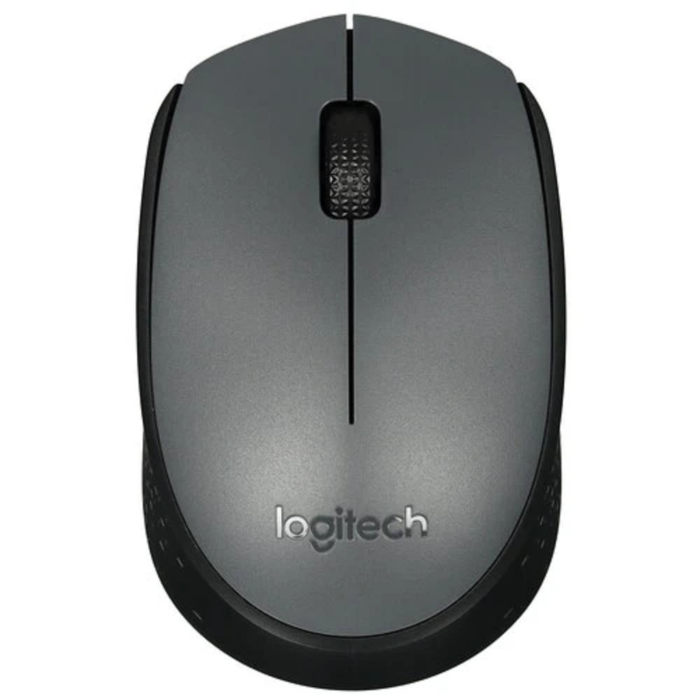 910-004646 Logitech Wireless Мышь беспроводная M170, Grey