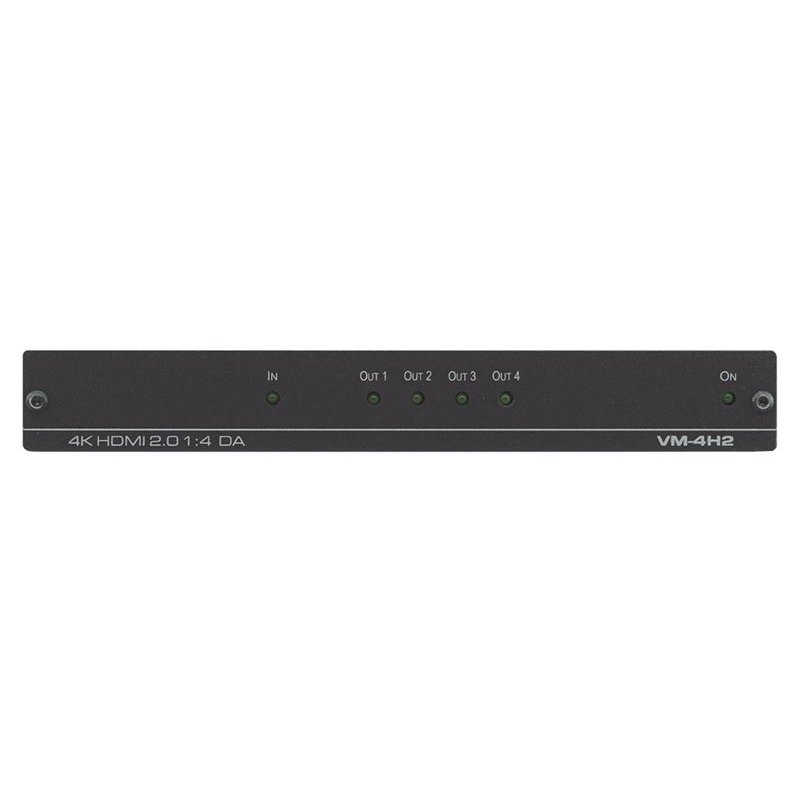 Усилитель-распределитель 1:4 HDMI UHD; поддержка 4K60 4:4:4, HDMI 2.0 [10-80408090], VM-4H2