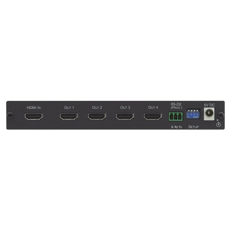 Усилитель-распределитель 1:4 HDMI UHD; поддержка 4K60 4:4:4, HDMI 2.0 [10-80408090], VM-4H2