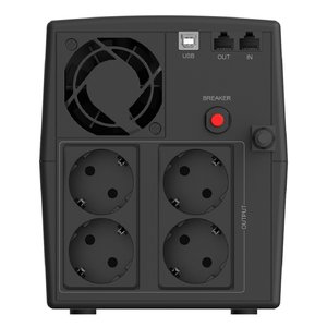 ИБП CBR QUANTUM QTM-1500 [Line Interactive 1500 VA / 900 W, 4 x EURO, HID-USB, RJ45] (QTM-1500T-4F-LCUC)