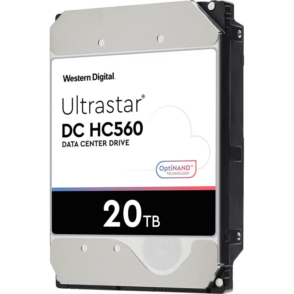 20Tb WD Ultrastar DC HC560 {SATA 6Gb/s, 7200 rpm, 512mb buffer, 3.5"} [0F38785/WUH722020BLE6L4] (38643)