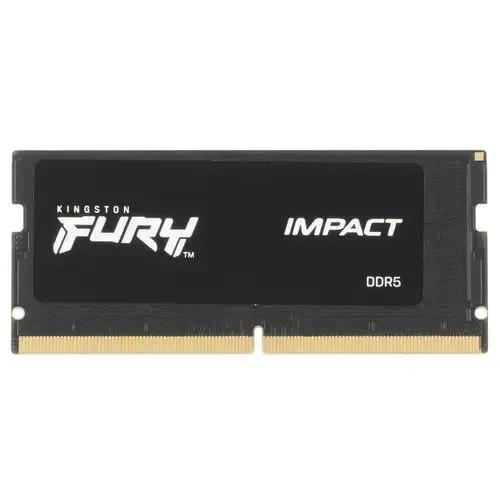 Память оперативная/ Kingston 16GB 5600MT/s DDR5 CL40 SODIMM FURY Impact PnP, KF556S40IB-16