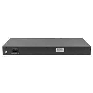 SNR SNR-S2982G-24T-POE Управляемый гигабитный PoE коммутатор уровня 2, 24 порта 10/100/1000Base-T, 4 порта 100/1000Base-X (SFP), бюджет PoE 185 Вт, встроенный БП ~220V AC