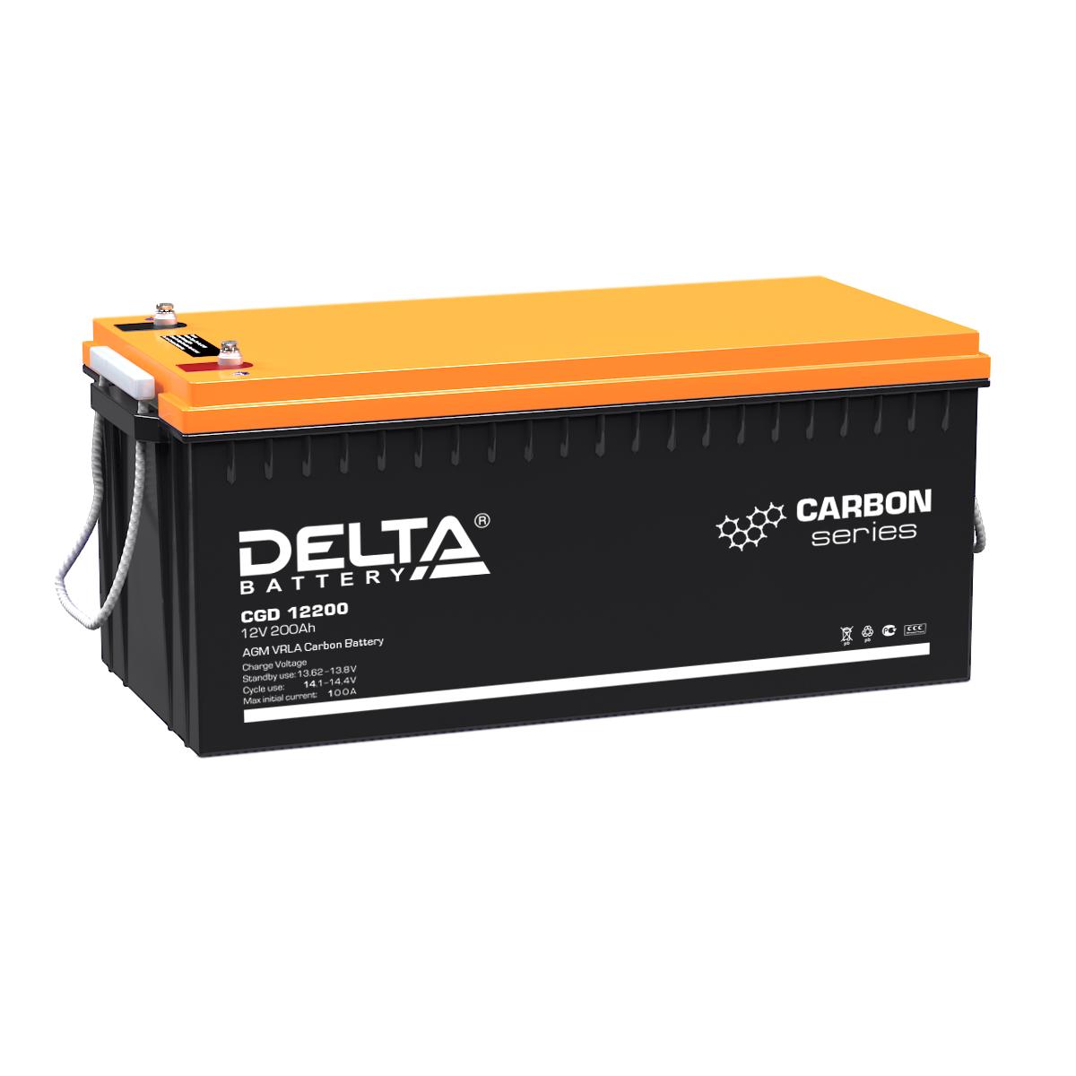 Аккумулятор DELTA BATTERY CGD 12200, 4614010020005