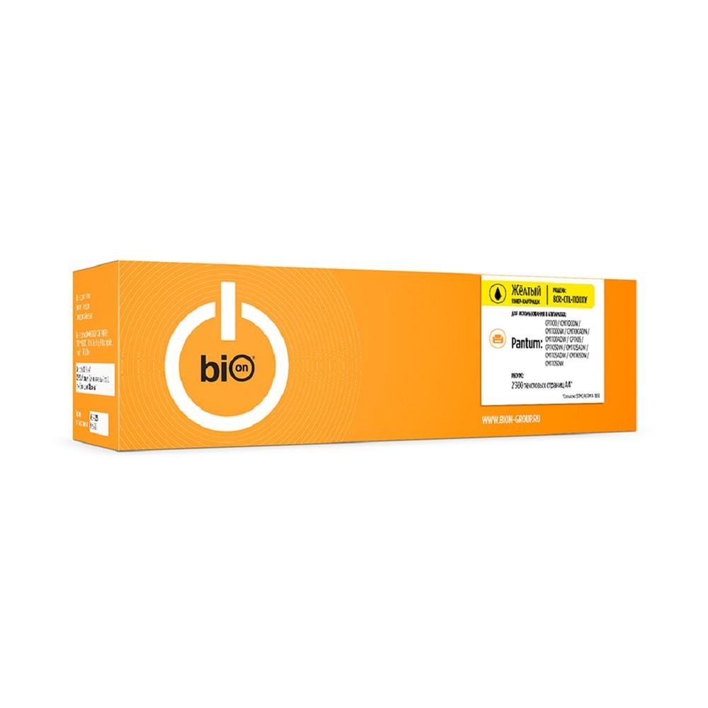 Bion BCR-CTL-1100XY  Картридж CTL-1100XY для Pantum CP1100/CM1100DN/CM1100DW/CM1100ADN/CM1100ADW/CP1105/CP1105DW/CM1105ADN/CM1105ADW/CM1105DN/CM1105DW, желтый (2300 стр.)