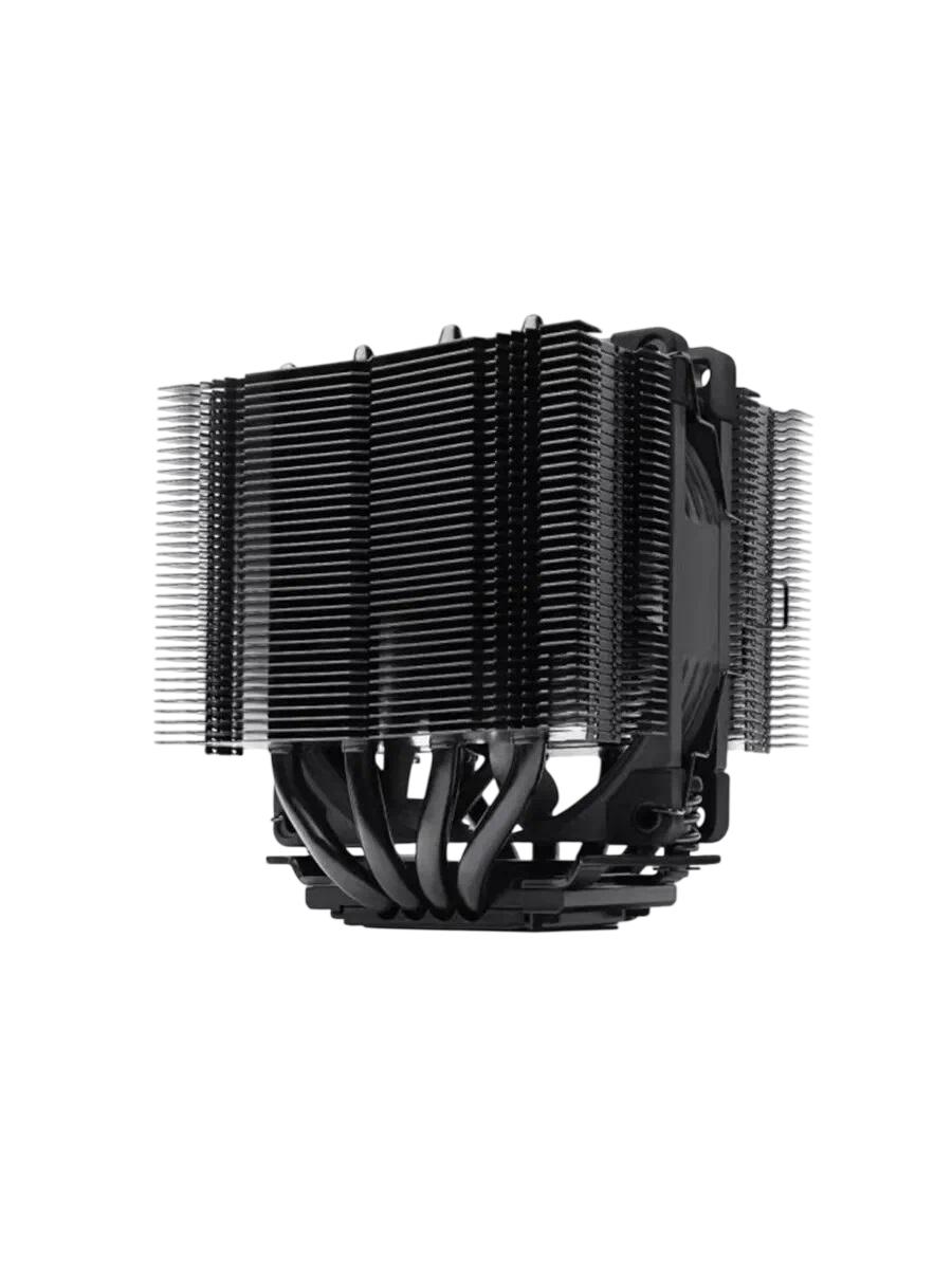 Кулер для процессора/ CPU Cooler Noctua NH-D9L chromax.black (88W, 4-pin PWM, 110mm, Al/Cu, 4x6mm, 1x92x92x25mm, 46.44CFM, 22.8dBA, 2000RPM, S: 1851/1700/1200/115X, AM5/AM4, Black)