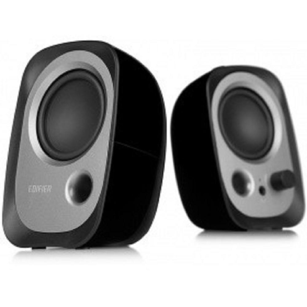 Edifier R12U Black {RMS 2W x 2, питание USB, два цветовых решения black)}, R12U black