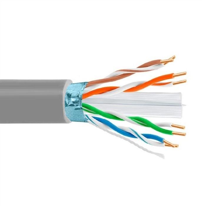 5bites Кабель FS6575-100A витая пара FTP / SOLID / 6CAT / 23AWG / CCA / PVC / 100M