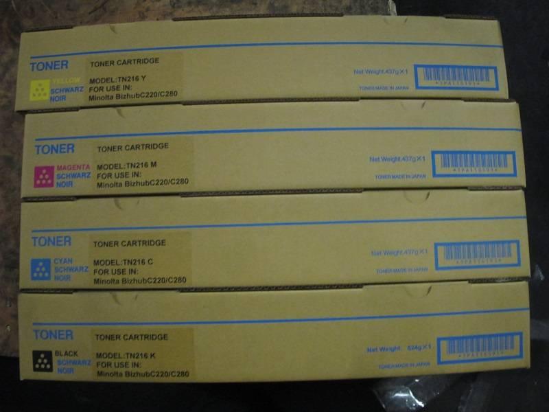 Тонер Konica-Minolta bizhub C220/280/360 TN-216K/TN-319K black 29K ELP Imaging®