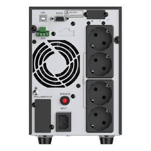 ИБП CBR ESSENCE ESN-1500 [Online 1500 VA / 1500 W, Tower, 4 x EURO, LCD, HID-USB, RS232, EPO, SNMP slot] (ESN-1.5KT-4F-LCHERSC)
