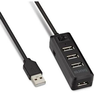 Разветвитель USB 2.0 Buro BU-HUB4-0.5L-U2.0