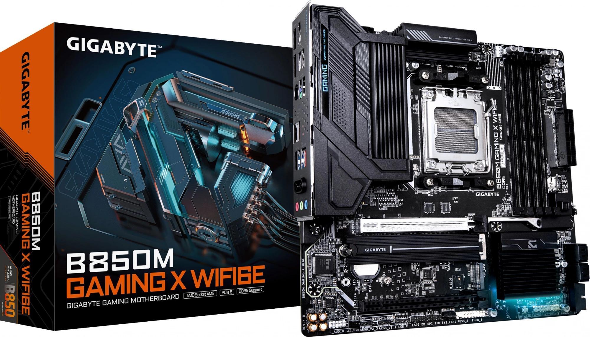 Материнская плата/ B850M GAMING X WF6E