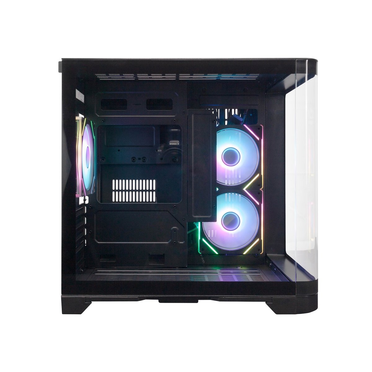 1STPLAYER UVIEW UV5 ARGB Black / mATX / 3x120mm ARGB fans / UV5-BK-2FC7R-1FC7