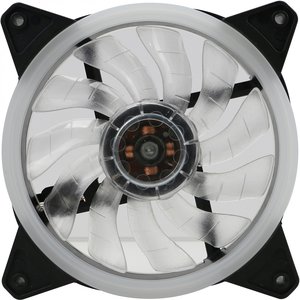 Вентилятор Digma DFAN-FRGB3 RGB 120мм черный 3-pin 4-pin (Molex) Ret