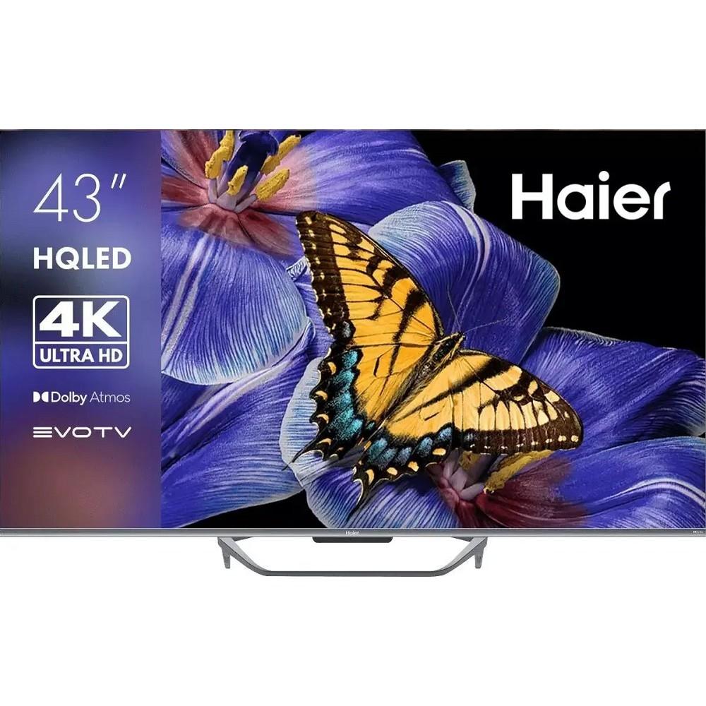 65" Телевизор HAIER Smart TV S4, 4K Ultra HD, черный, СМАРТ ТВ, Android], 4354352331
