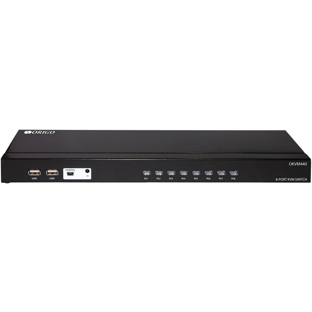 Коммутатор/ 8-портовый KVM-переключатель с портами VGA и USB, OKVM440/A1A