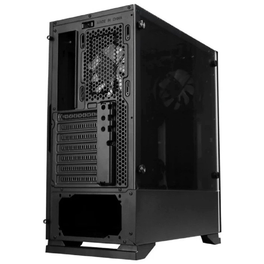 ZALMAN S5 Black, без БП, боковое окно (закаленное стекло), черный,  ATX, S5 BLACK