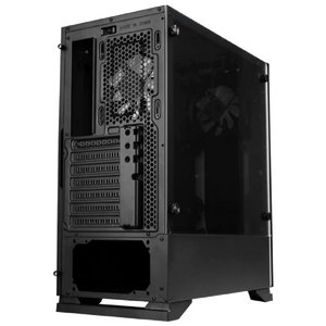 ZALMAN S5 Black, без БП, боковое окно (закаленное стекло), черный,  ATX, S5 BLACK