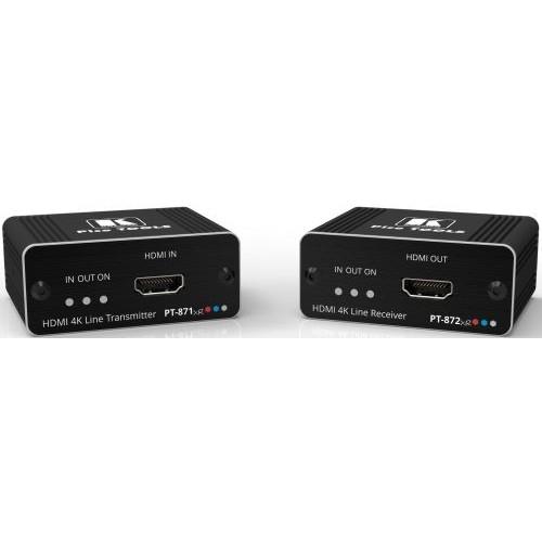Kramer PT-871/2XR-KIT комплект из передатчика и приемника HDMI по витой паре DGKat 2.0; поддержка 4К60 4:4:4 , 50-80389390
