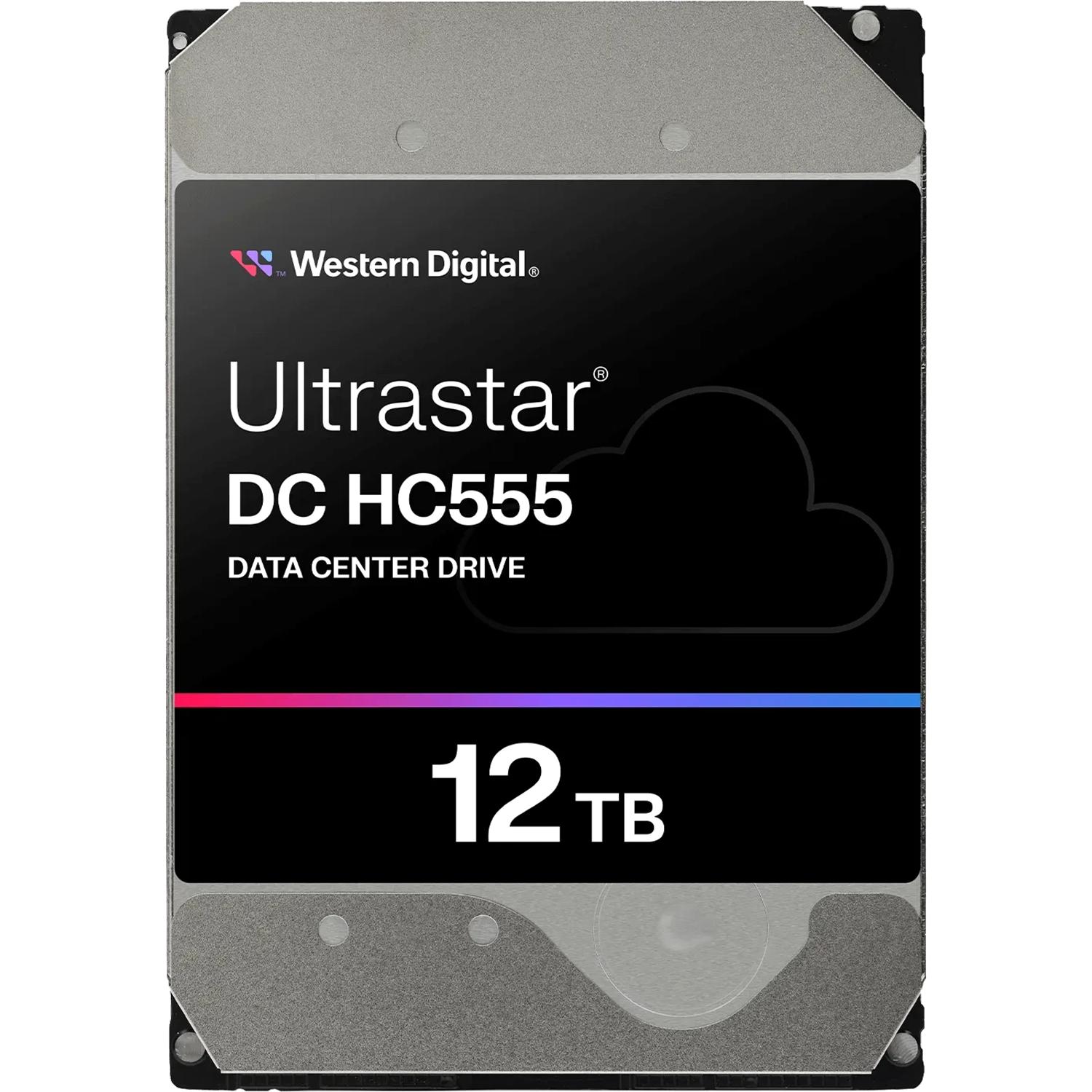 Жесткий диск/ HDD WD SAS 12Tb Ultrastar DC HC555 7200 12Gb/s 512Mb 1 year warranty, WUH722012CL5204