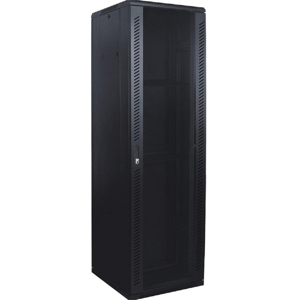 5bites Шкаф телекоммуникационный напольный FF68-18B 18U / 600*800 / 19"  / FLOOR / 2*CARTONS / BLACK