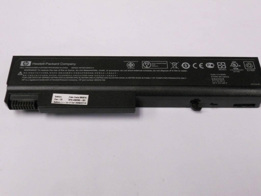 Батарея для HP 6440b/6450b/6530b/6540b/6545b/6550b/8440p (593578-001/HSTNN-UB69/HSTNN-I44C/KU531AA/TD06) 47-55Wh 6cell, 486296-001-SP