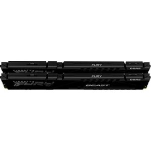 Kingston DDR5 DIMM 32Gb Kit 2x16Gb 5600MHz KF560C36BBE2K2-32 Fury Beast Black