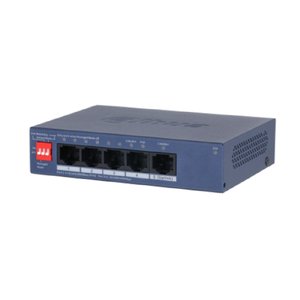 DAHUA DH-CS4005-4GT-36 4-Port Gigabit PoE коммутатор управляемый L2 4 RJ45 10/100/1000Мбит/с (PoE/PoE+), 1 RJ45 10/100/1000Мбит/с (uplink) до 40Вт