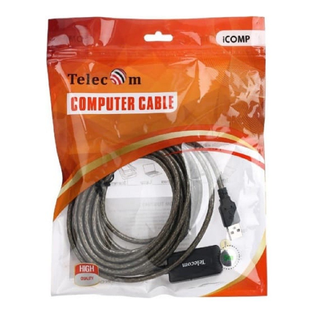 Telecom Кабель USB2.0-repeater, удлинительный активный <Am-->Af> 5м <TUS7049-5M>[6926123512005]