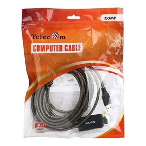 Telecom Кабель USB2.0-repeater, удлинительный активный <Am-->Af> 5м <TUS7049-5M>[6926123512005]