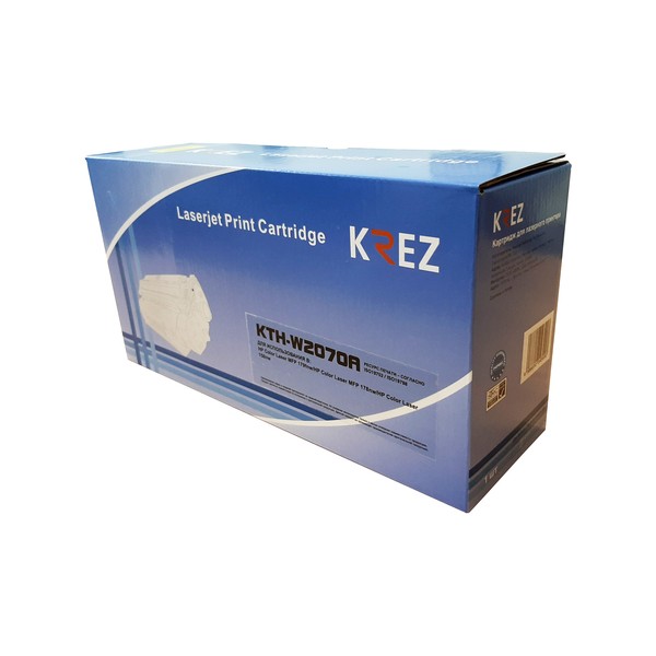 Совместимый тонер-картридж черный W2070A с чипом для НР Color Laser 150/178/179 1К KREZ, KTH-W2070A